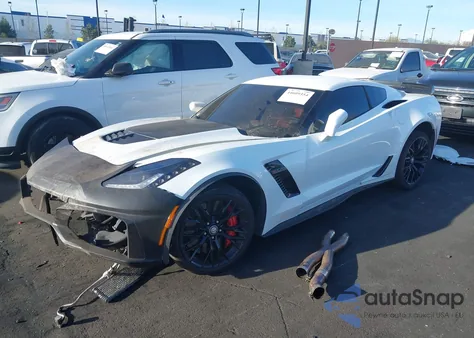 2016 Chevrolet Corvette Z06 z USA, uszkodzony, nr VIN 1G1YS2D63G5600458